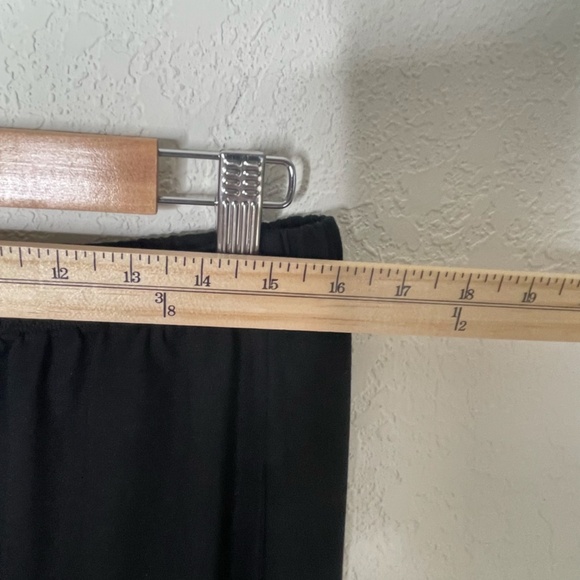 Bryn Walker Olivier Lantern Pants Size L Black Modal Blend Made In USA - Picture 13 of 14